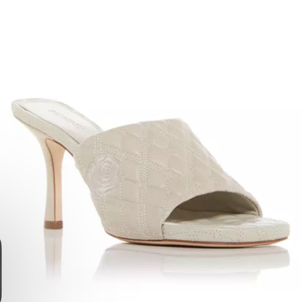 NWT BURBERRY Women's Quilted Slide Sandal SZ 39 | 9